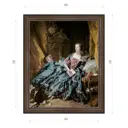 Картина в раме Декор Депо Франсуа Буше "Мадам де Помпадур" E21 56x46 см