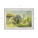 Картина в раме Декор Депо Ксения Черномор "Сирень в Ростове Великом" E20 36x51 см