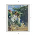 Картина в раме Декор Депо Ксения Черномор "Полдень В Новом Свете" E20 81x66 см