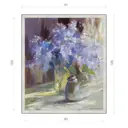 Картина в раме Декор Депо Ксения Черномор "Сиреневый дождь" E20 106x91 см