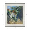 Картина в раме Декор Депо Ксения Черномор "Полдень В Новом Свете" E20 36x31 см