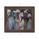 Картина в раме Декор Депо Эдуард Абжинов "День трех лун" E21 31x36 см