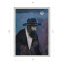 Картина в раме Декор Депо Эдуард Абжинов "Всевидящее око" E20 111x81 см