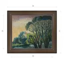 Картина в раме Декор Депо Эдуард Абжинов "Долгий день" E21 31x36 см