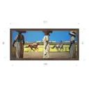 Картина в раме Декор Депо Эдуард Абжинов "Небесно-голубой день" E21 51x111 см