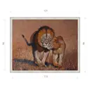 Картина в раме Декор Депо Эдуард Абжинов "Неразлучная пара" E20 96x121 см