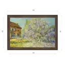 Картина в раме Декор Депо Ксения Черномор "Цветение миндаля в Живерни" E21 46x66 см