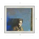 Картина в раме Декор Депо Эдуард Абжинов "И тень моя - лишь профиль твой" E20 46x51 см