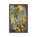 Картина в раме Декор Депо Ксения Черномор Отражение Желтая хризантема E21 101x66 см