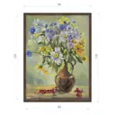 Картина в раме Декор Депо Ксения Черномор "Полевой букет" E21 126x96 см