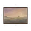 Картина в раме Декор Депо Ксения Черномор "Утро туманное" E21 76x111 см
