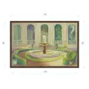 Картина в раме Декор Депо Ксения Черномор "Вилла Фарнезина" E21 96x141 см