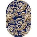 Ковер Белка Сегура Принт Регина(50_2) овал 250x350 см полиамид