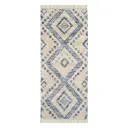 Ковер Tkano Nagpur Ethnic 70x160 см хлопок цвет синий