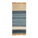 Ковер Tkano Hyderabad Ethnic 70x160 см джут цвет синий