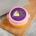 Контейнер Foodvibes 0.8 л пластик цвет желтый