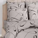 Комплект постельного белья Prime prive Фрея двуспальный, хлопок, серый