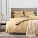 Комплект постельного белья Sleep iX Миоко pva942006 полутораспальный, бамбук, бежевый