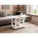 Журнальный столик прямоугольный Клик мебель 120x70x63.8 см белый