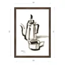 Картина в раме Декор депо Константин Малютин "Чай" E21 91x66 см без стекла