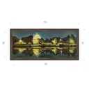 Картина в раме Декор депо Константин Малютин "ВДНХ. Пруд" E21 46x101 см без стекла