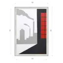 Картина в раме Декор депо Константин Малютин "Завод 1" E20 96x66 см без стекла