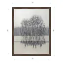 Картина в раме Декор депо Константин Малютин "Снег и деревья" E21 96x76 см без стекла