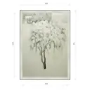 Картина в раме Декор депо Константин Малютин "Много снега" E20 91x66 см без стекла