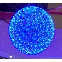 Электрическая светящиеся фигура Шар 100 LED 80x80x80 см теплый белый свет