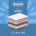 Матрас ZonSleep Oasis 180x195x22 см независимый пружинный блок, двуспальный