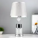 Настольная лампа Risalux муза 1x60вт e27 26x26x45 см gmn-0001 9577628 цвет серый/серебристый