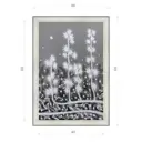 Картина в раме Декор депо Константин Малютин "Цветы колючеплодника" E20 66x46 см без стекла