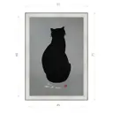 Картина в раме Декор депо Константин Малютин "Смерть попугая" E20 71x51 см без стекла