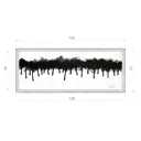 Картина в раме Декор депо Константин Малютин "Лесополоса" E20 51x126 см без стекла