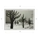 Картина в раме Декор депо Константин Малютин "Зимний пейзаж ВДНХ" E20 66x96 см без стекла