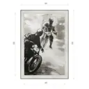 Картина в раме Декор депо Константин Малютин "Мотокросс" E20 66x46 см без стекла
