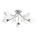 Люстра подвесная Mw 501510653 5 ламп 15 м² цвет хром