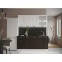 Кухонный гарнитур Сурская мебель Прага 025 180x214x47.8 см МДФ цвет венге