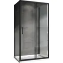 Душевая ширма Abber Schwarzer Diamant AG30120B-S80B-S80B 120х80см