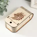 Шкатулка для украшений "Дракон. С новым годом" 13x7x4 см