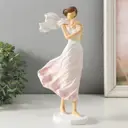 Сувенир "Мама и малыш. Ветер" 12.5x8.5x25 см