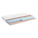 Матрас Димакс Relmas Foam Roll 140x200x10 см беспружинный, двуспальный