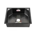 Врезная мойка Fabia profi 60503LRG 50x60x20 см нержавеющая сталь цвет черный