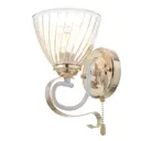 Настенный светильник Bayerlux Жаклин 9408295 цвет золотой