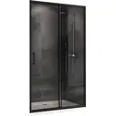 Душевая дверь Abber Schwarzer Diamant AG30160B раздвижная прозрачная 195х160см