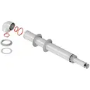 Комплект дымохода Rommer антилёд 60/100 - 1220мм в комплекте фланец RCA-6010-241220