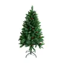 Ель новогодняя искусственная 385-372 С шишками 120 см