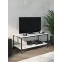 Тумба под телевизор Ам стиль 90x42x45 см металл цвет белый