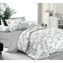 Комплект постельного белья Эльф Bella Vita Premium 1176-Канва, полутораспальный, поплин, разноцветный