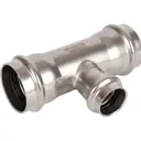 Тройник переходной Rommer 35x22x35 мм ВПр нержавеющая сталь